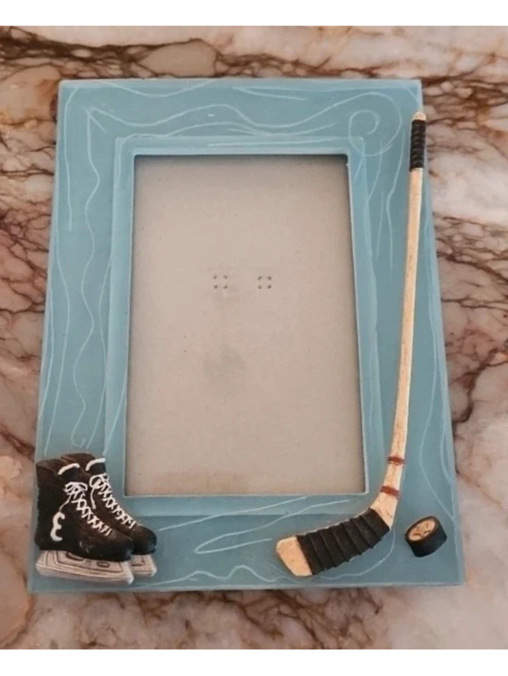 Russ Hockey Photo Frame 4x6 Resin Border Picture Frame